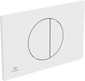 Oleas M5 Betätigungsplatte: Weiß matt, für Ideal Standard ProSys Einbauspülkasten