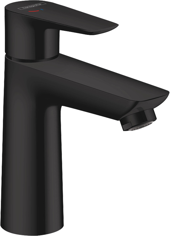 Hansgrohe Talis E 110 Coolstart wastafelkraan Matt Black