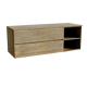 Storke Edge meuble salle de bains avec tablette pour vasques Panton