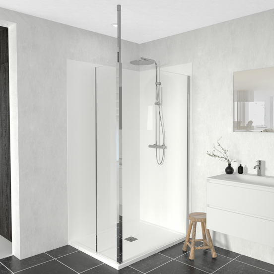 Balmani Modular Deckenhalterung, 200 cm, Chrom