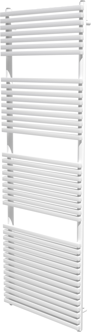 Vipera Vesuvio sèche-serviettes simple 60 x 180 cm chauffage central blanc mat raccordement latéral et central 1.385W