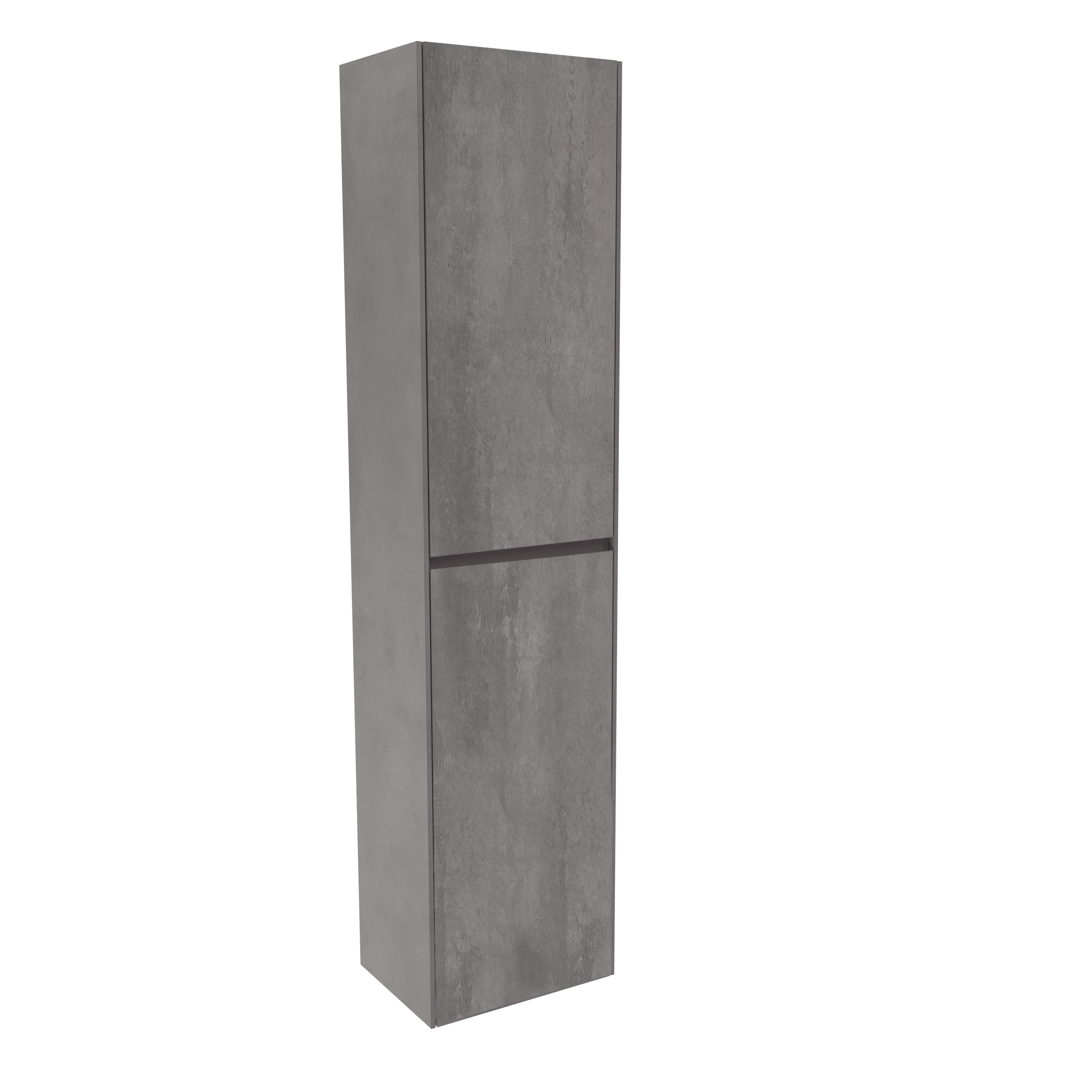 Storke Edge zwevende badkamerkast beton donkergrijs 40 x 30 x 170 cm