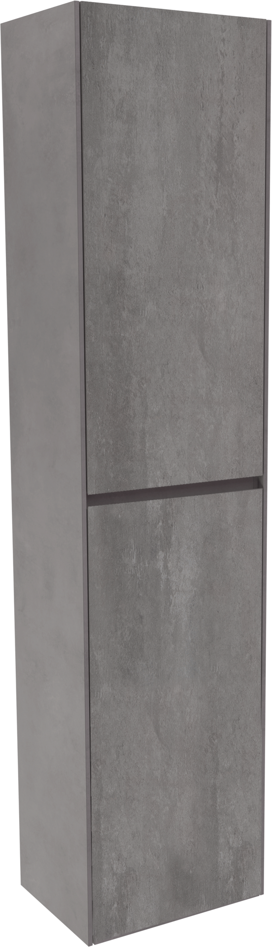Storke Edge colonne salle de bains suspendue béton gris foncé 40 x 30 x 170 cm