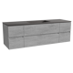 Storke Edge badkamermeubel met Scuro wastafel