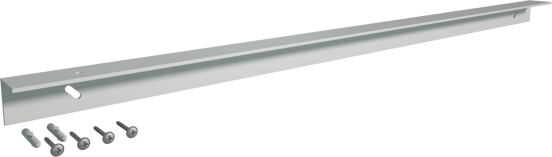 Linie ondersteuningsprofiel badkamerkast aluminium 25cm