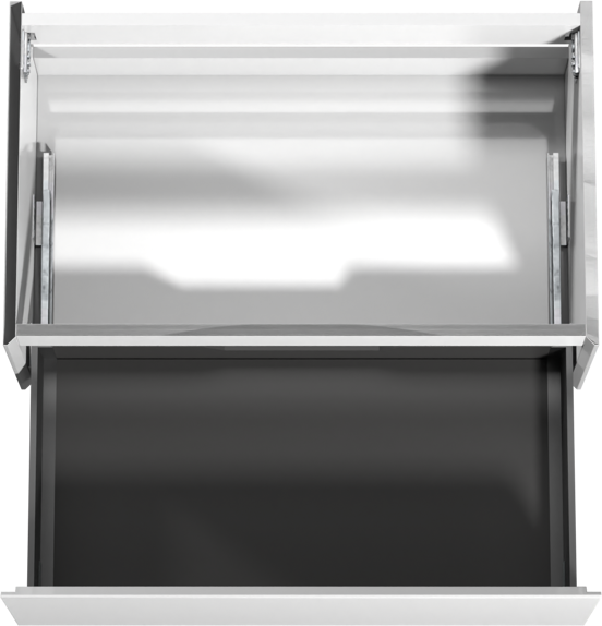 Storke Edge zwevende wastafelonderkast 85 x 52 cm hoogglans wit 1 lade
