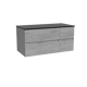 Storke Edge meuble salle de bains avec tablette pour vasques Panton