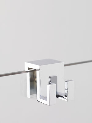 Blaufoss enkel haakje voor de douche chroom