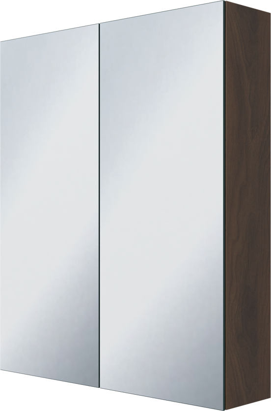 Storke Reflecta spiegelkast 65 x 75 cm notelaar