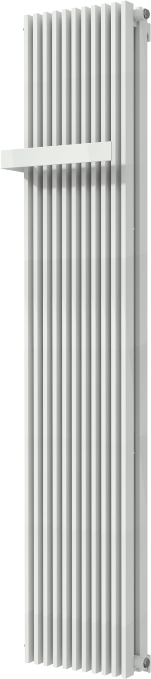 Vipera Corrason radiateur de salle de bains double 40 x 180 cm chauffage central blanc mat raccordements latéral et central possibles 2.238W
