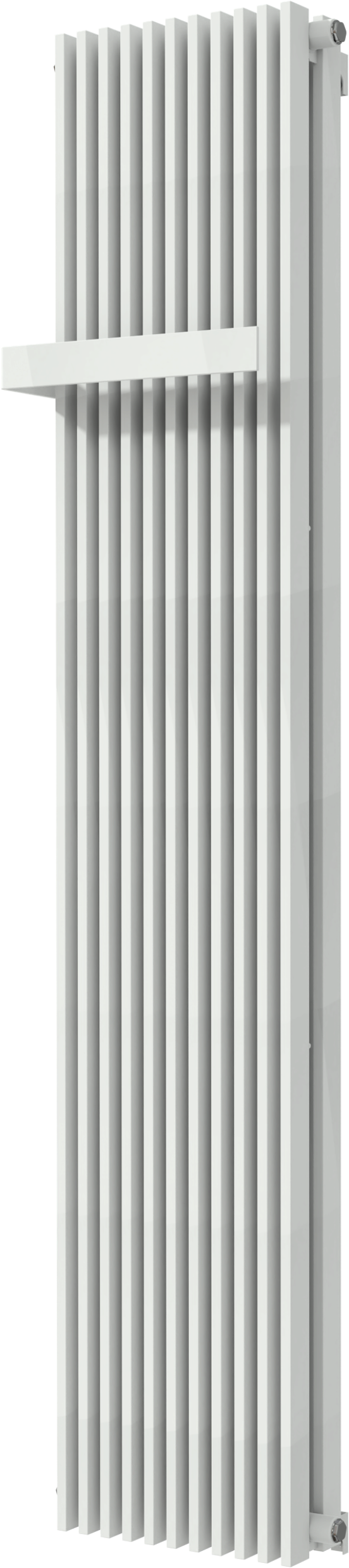 Vipera Corrason Doppelhandtuchheizkörper: 40 x 180 cm, Zentralheizung, Weiß matt, Seiten- & Mittelanschluss, 2.238W