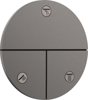 Hansgrohe Showerselect Comfort S Unterputz-Duschmischarmatur Brushed Black Chrome
