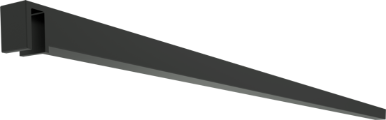 Balmani Modular Flat Stabilisierungsstange, 120 cm, schwarz matt