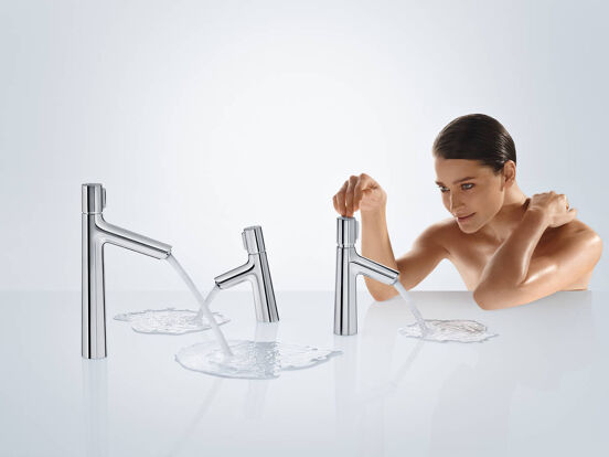 Hansgrohe Talis Select S 190 verhoogde wastafelkraan Chroom