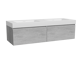 Storke Edge badkamermeubel met Mata High wastafel