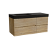 Storke Edge meuble salle de bains avec lavabo Scuro High