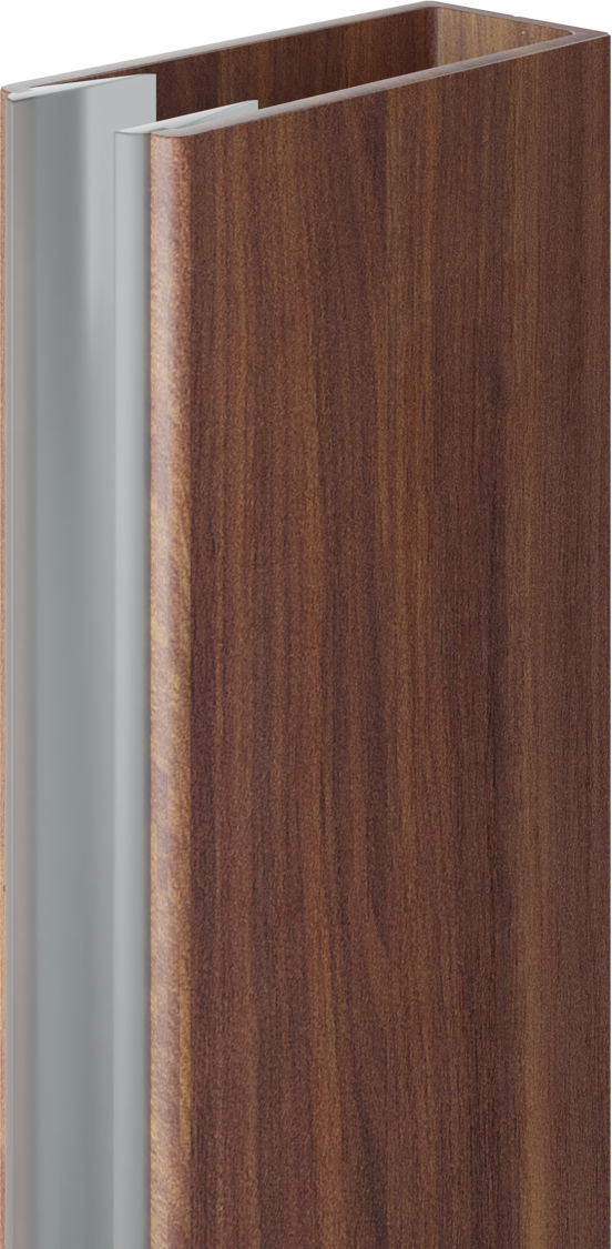 Balmani Modular muurprofiel 4 x 200 cm notelaar