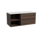 Storke Edge meuble salle de bains avec tablette pour vasques Tavola
