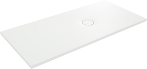 Balmani Lago receveur de douche 160 x 70 cm Solid Surface blanc mat