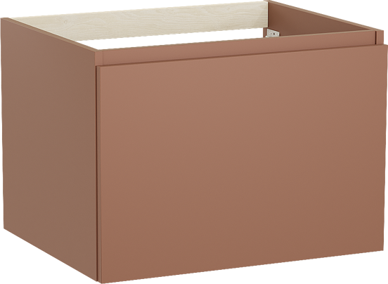Balmani Sfera zwevende wastafelonderkast 67,5 x 55 cm Cotto 2 lades