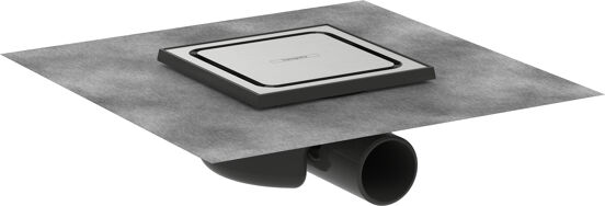 Hansgrohe RainDrain Spot doucheput 15cm RSV Look