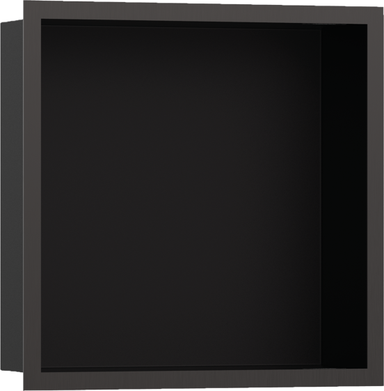 Hansgrohe XtraStoris Einbaunischen brushed black chrome