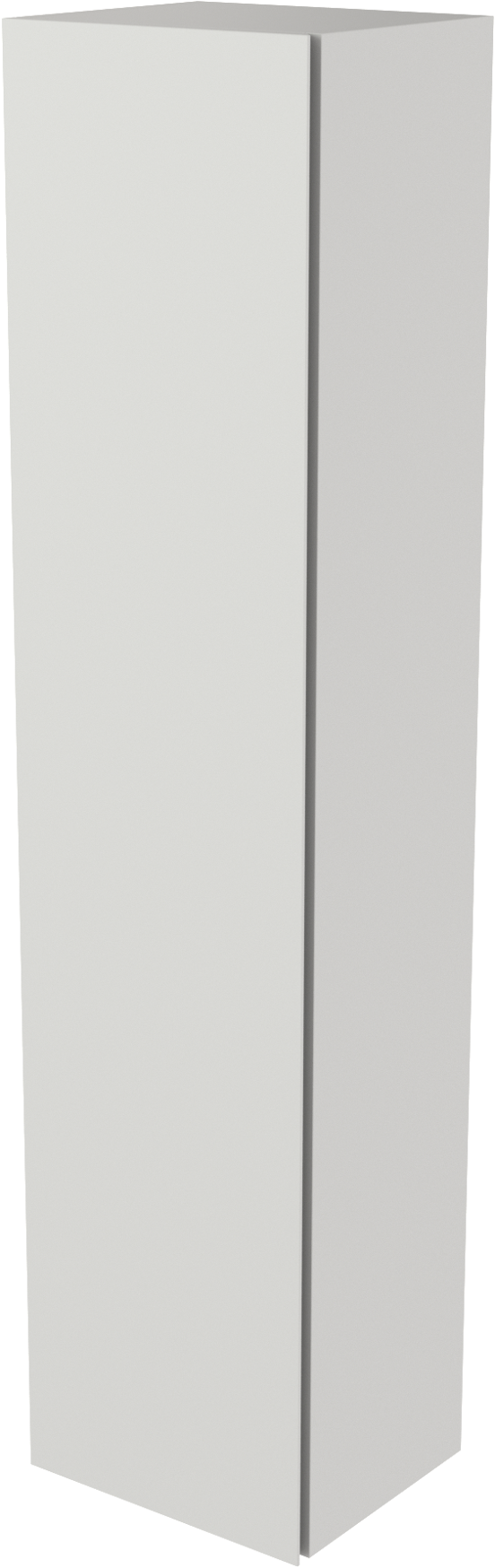 Storke Edge Modulo zwevende badkamerkast mat wit 35 x 25 x 150 cm
