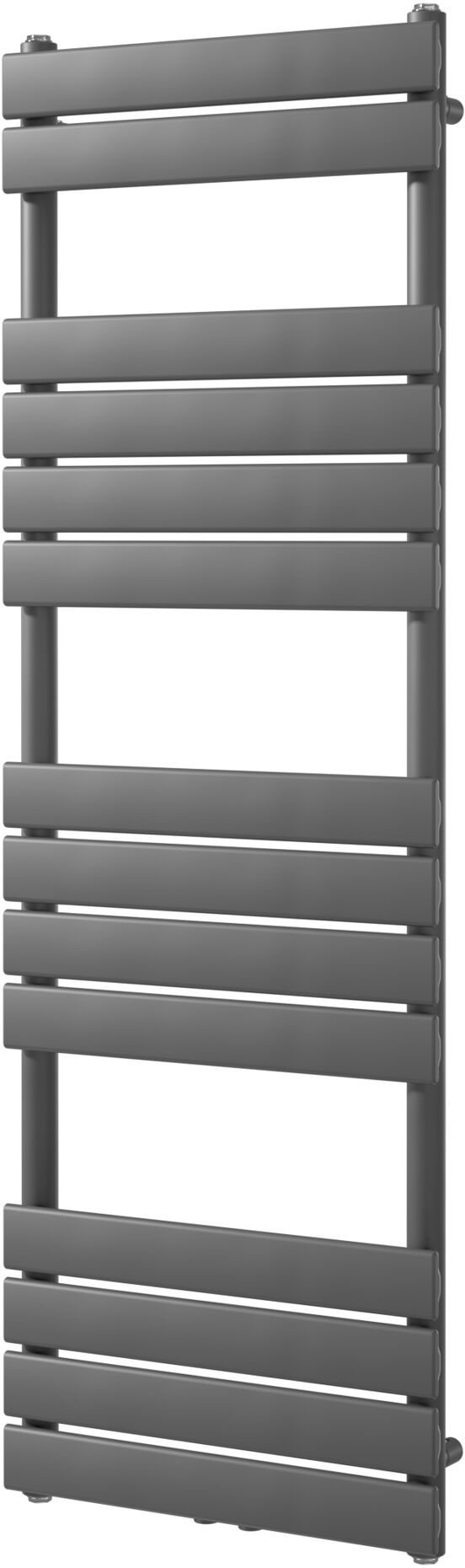 Vipera Vulcan sèche-serviettes simple 50 x 150 cm chauffage électrique gris anthracite raccordements latéral et central possibles 740W, résistance incluse