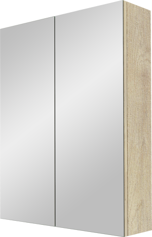 Linie Montro spiegelkast 60 x 75 cm naturel eiken