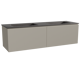 Storke Ribs badkamermeubel met Scuro wastafel