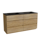 Storke Edge badkamermeubel met Scuro wastafel