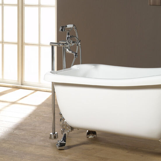 Blaufoss  standing bath pipes chrome