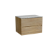 Storke Edge badkamermeubel met Tavola wastafelblad voor waskom(men)