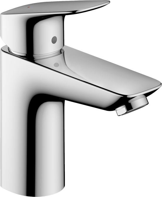 Hansgrohe Logis 100 robinet de lavabo bas chrome brillant