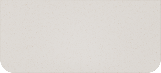 Storke Soft meuble salle de bains suspendu 100 x 46 cm noyer avec Tavola Soft tablette simple en Solid Surface beige granite, Nervure droite symétrique verticale