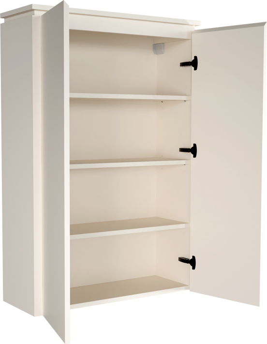 Balmani Eclips hängender Hochschrank Sandbeige 90 x 32 x 130 cm