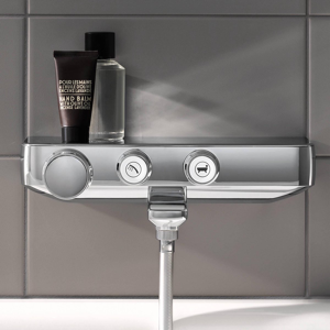 Grohe Grohtherm SmartControl Aufputz-Badewannenarmatur