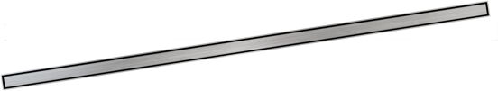 Mydrain douchegoot 70 cm geborstelde inox
