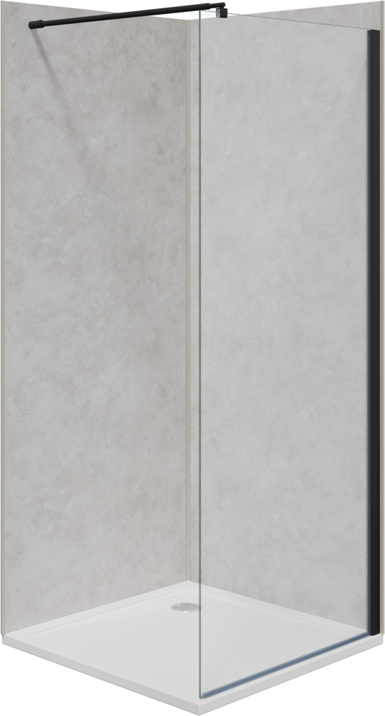 Linie Plato douchewandbekleding 90 x 90 x 210 cm pvc mat beige Baltimore incl profielenset