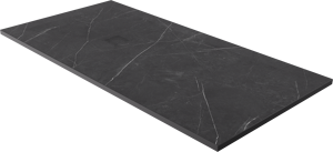 Luca Varess Suite Duschwanne 180 x 90 cm Marmorkomposit Marble Dark 