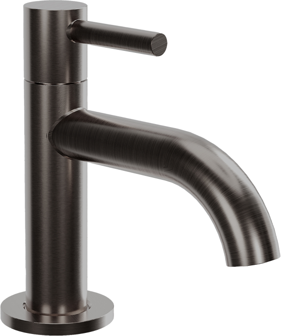 Blaufoss Multa Kaltwasserhahn: Brushed Gunmetal