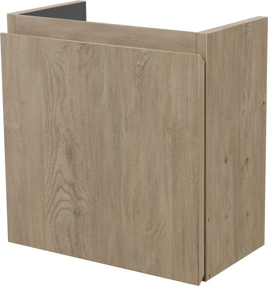 Storke Square zwevend fonteinkast 40 x 22 cm ruw eiken