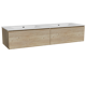 Storke Edge meuble salle de bains avec plan vasque Diva