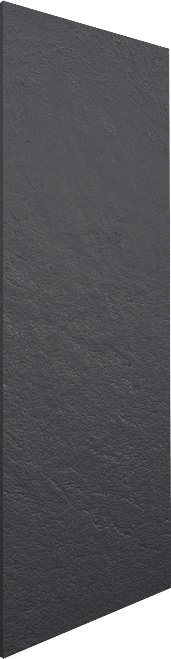 Balmani Zeno panneau mural de douche 90 x 260 cm marbre composite gris graphite texture ardoise