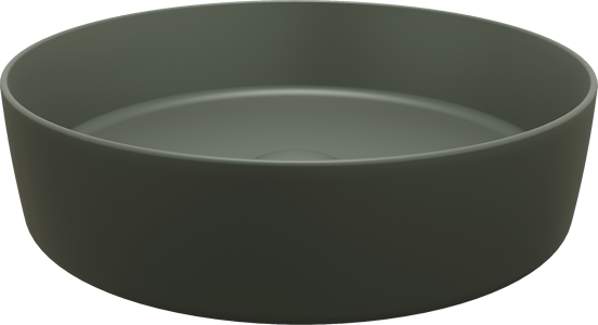 Balmani Fiyi vasque à poser Solid Surface Forest mat rond Ø 39 cm