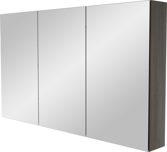Storke Reflecta Spiegelschrank, 130 x 75 cm, Eiche dunkel