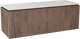 Balmani Eclips meuble salle de bains avec tablette pour vasques Stretto