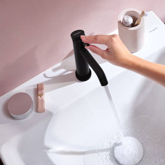 Hansgrohe Tecturis 110 Coolstart robinet de lavabo standard noir mat