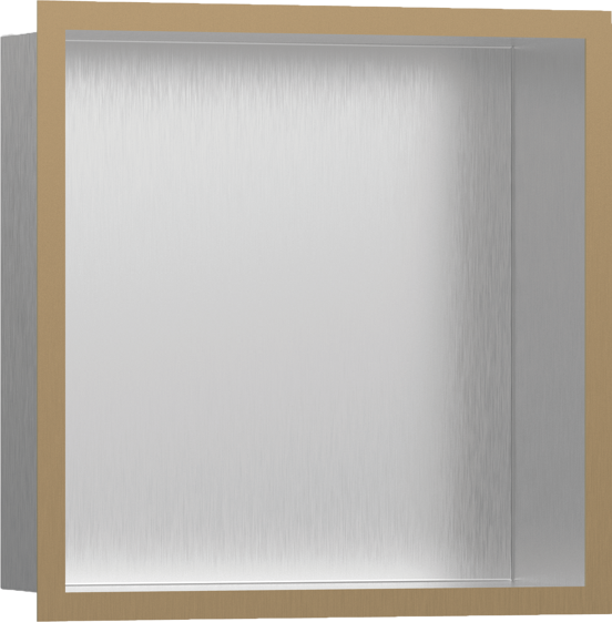 Hansgrohe XtraStoris Einbaunischen brushed bronze