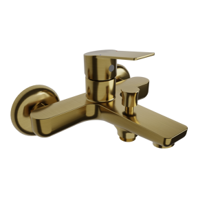 Linie Mila Badewannenarmatur: Brushed Gold
